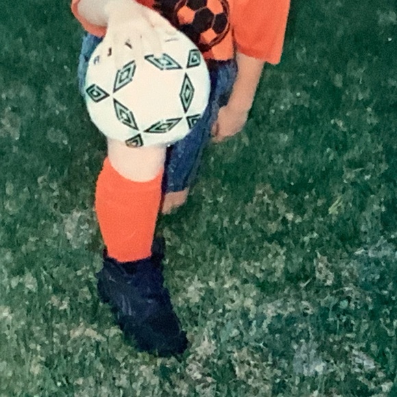 Kid’s Orange Soccer Socks - Picture 4 of 4